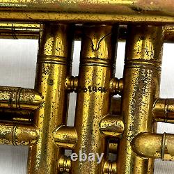 1920s HN White Cleveland 603-T Toreador Trumpet B Flat Brass T Mouthpiece Case