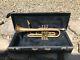 1958 E. K. Blessing Standard Comet Trum With Blessing 13 Silver Mouthpiece & Case