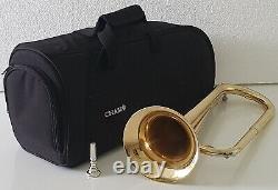 Chase Bugle Army Style Military Horn with Soft Padded Carry Case Full Outfit