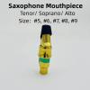 Durable Metal Mouthpiece With Reed Clip For Sax Size 56789 High Quality