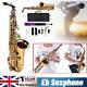 E-flat Alto Saxophone 10.7eb With Storage Case Mouthpiece Accessories Gold New