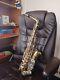 Elkhart Series Alto Saxophone Mother Of Pearl Keys And Hard Case