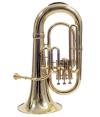 Euphonium 3 Valve Bb Pitch Including Carry Case & Including Mouthpiece Gloves