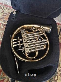Hans Hoyer Double Compensating French Horn. Immaculate