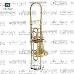 IMI Valve Trombone With All Accessories Including Mouthpiece & Case. (Gold)