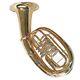 K Glaser Bb Euphonium (baritone) 4 Cylinder Rotary Valves Ball Joints Gold Brass