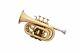 Mini Pocket Trumpet Brass Bb Pocket Trumpet+free Hard Case+mouthpiece