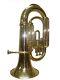 New Brass Golden Finish Bb Pitch Euphonium With Free Hard Case+mouthpiece
