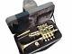 Now Piccolo Trumpet Brass Finish With Hard Case And Mouthpiece