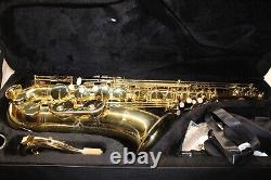 Oxford Brass I-TS-B brass Tenor Saxophone with hardshell case
