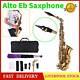 Pro Alto Eb Sax Saxophone Brass Golden Set With Case Mouthpiece Grease Adults Uk