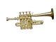 Professional Piccolo Brass Trumpet Bb Pitch Premium Quality Hard Case&mouthpiece