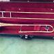 Reynolds Medalist Brass Trombone, Usa, With Case And Mouthpiece, Good Condition