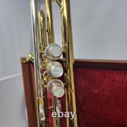 Vintage Reynolds Brass Trumpet 1946 With Case Silver Mouthpiece Accessories