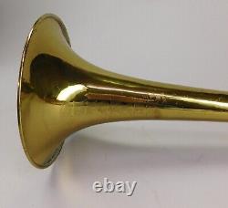 Vintage Reynolds Tenor Trombone, 7 1/4 Bell, Hard Case, 3 Mouthpieces, Weight
