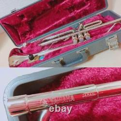 YAMAHA Trumpet YTR-136 With Case & Mouthpiece From Japan USED F/S
