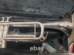 Yamaha Xeno 8335RGS Silver Trumpet-Reversed Leadpipe, Double Case, Serviced