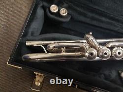 Yamaha Xeno 8335RGS Silver Trumpet-Reversed Leadpipe, Double Case, Serviced